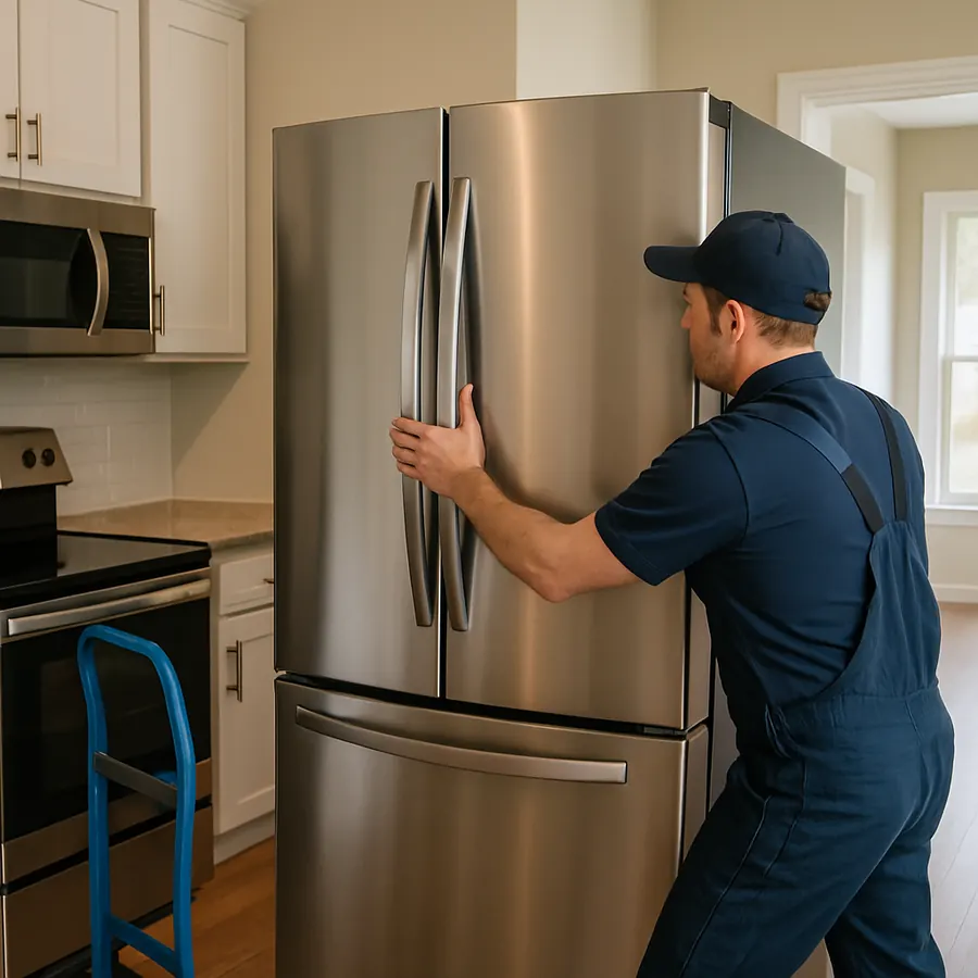 Illustrative appliance installation image for Parkersburg