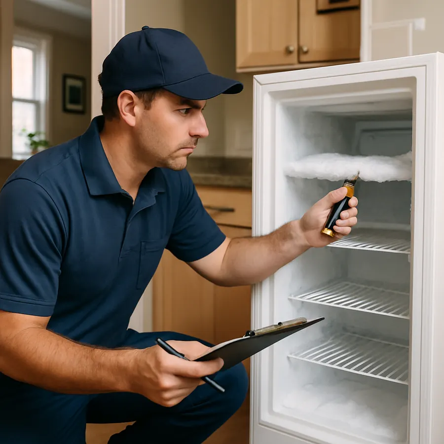 Illustrative freezer repair image for Parkersburg