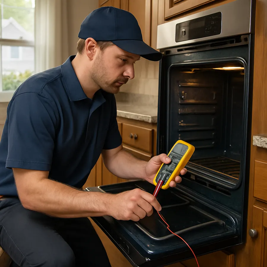 Illustrative oven repair image for Parkersburg, WV