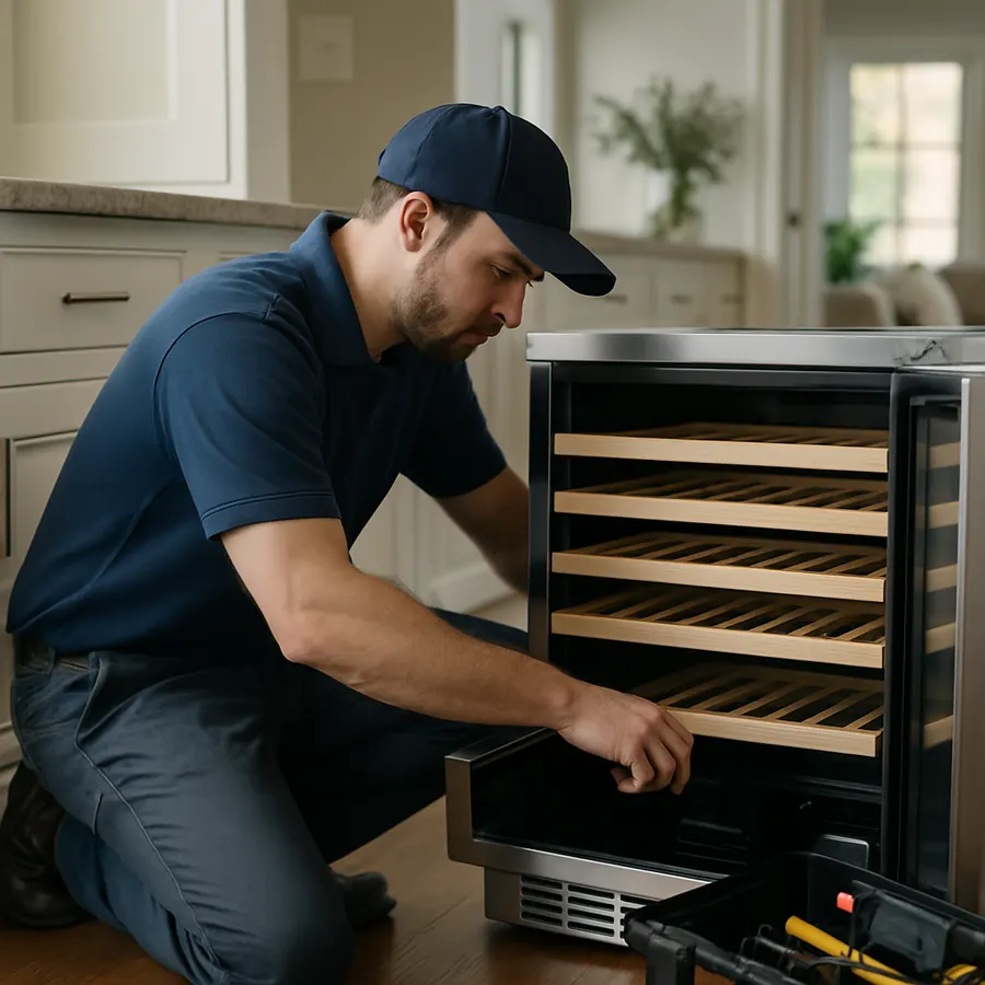 Illustrative wine cooler repair image for Parkersburg